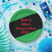 クワクールンザディナーパーティー ペーパープレート (パーティー)