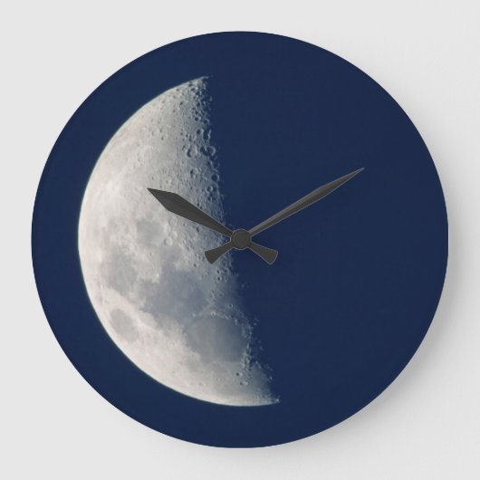 クワズル·ナタール·ハウイックの月 ラージ壁時計 (正面)