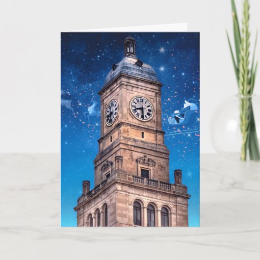 クワッドシティクリスマスカード カード (正面)