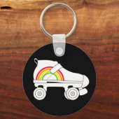 クワッドスケートレインボー キーホルダー (正面)