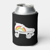 クワッドスケートレインボー 缶クーラー (缶正面)