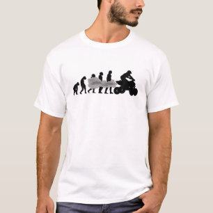 クワッドバイク全地形車オフロードモータースポーツ Tシャツ