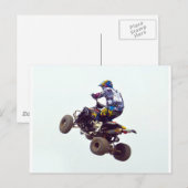 クワッドバイク ポストカード (正面/裏面)