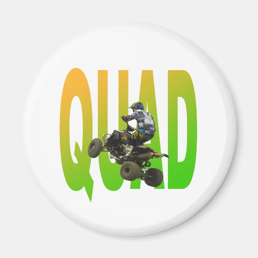 クワッドバイク マグネット (正面)