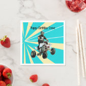 クワッドバイク/ ATV スタンダードカクテルナプキン (インサイチュ)