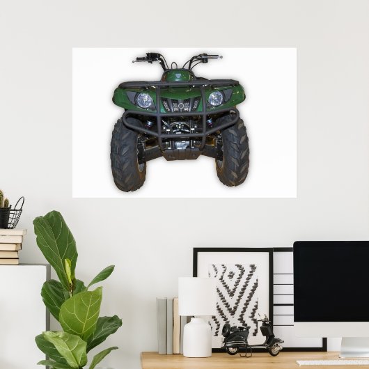 クワッドバイク – atv ポスター (ホームオフィス)