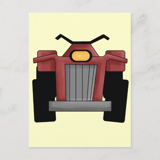 クワッドランナーバイク ポストカード (正面)