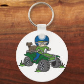 クワッド駆動 キーホルダー (正面)