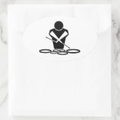 クワッド – テノールドラム – タム 楕円形シール (バッグ)