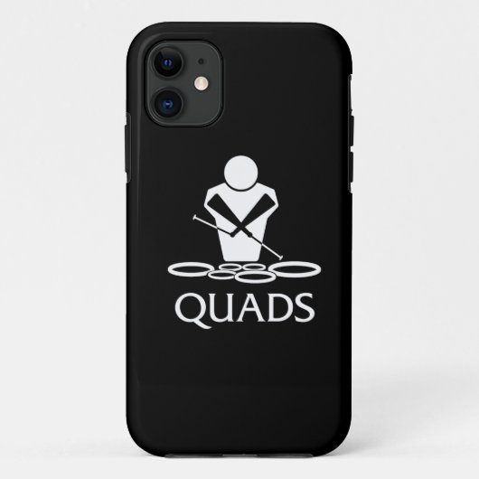 クワッド – テンツ – スクインツ – ドラマライン – iPhone 5 Case-Mate iPhoneケース (裏面)
