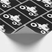 クワッドATVシンボルパターン ラッピングペーパー (角)