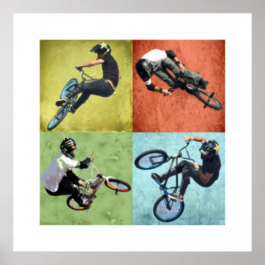 クワッドBMX、著作権Karen J Williams ポスター (正面)