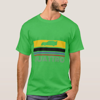 クワトロ グループB ラリー WRC デザイン Tシャツ