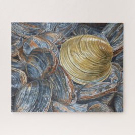 クワホッグとアサリ16x20 ジグソーパズル