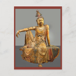 クワンインまたは神中国の神の慈悲 ポストカード