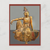 クワンインまたは神中国の神の慈悲 ポストカード (正面)