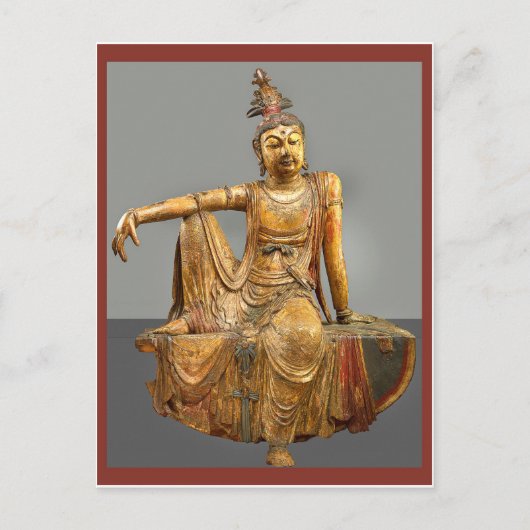 クワンインまたは神中国の神の慈悲 ポストカード (正面)