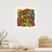 クワンザお祝い ポスター (キッチン)