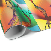 クワンザお祝い ラッピングペーパー (ロールコーナー)