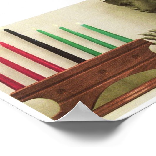 クワンザお祝いII ポスター (角)