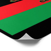 クワンザの七つの原則（横） ポスター (角)