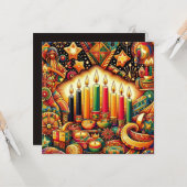 クワンザァ カード (正面/裏面インサイチュ)