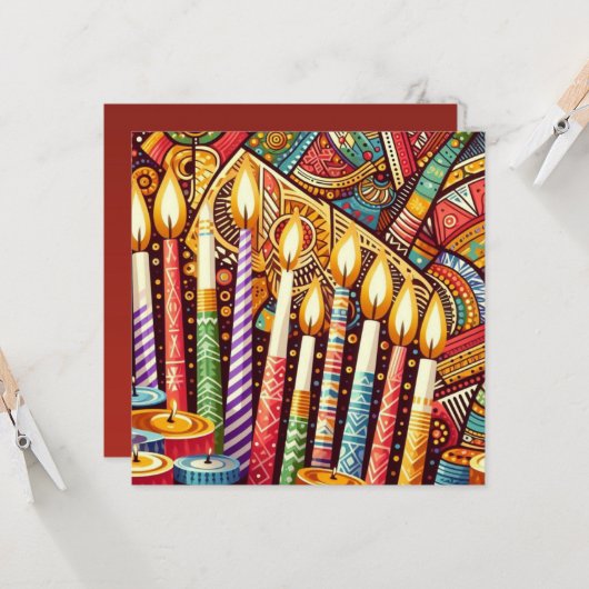 クワンザァ カード (正面/裏面インサイチュ)