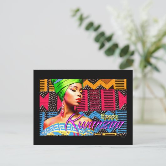 クワンザァ ポストカード (スタンド正面)