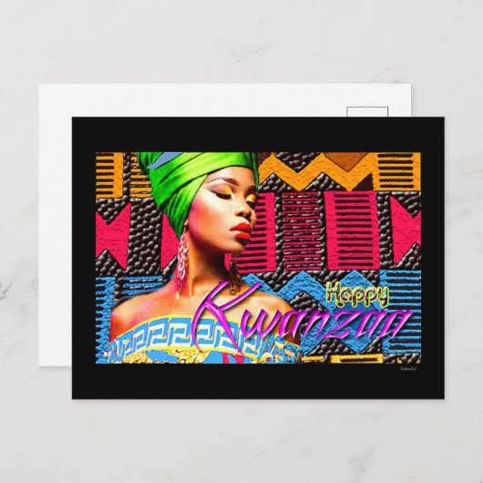 クワンザァ ポストカード (正面/裏面)