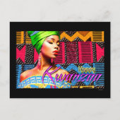 クワンザァ ポストカード (正面)