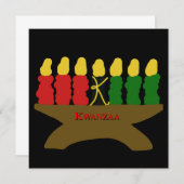 クワンザアート ノートカード (正面/裏面)