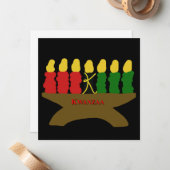 クワンザアート ノートカード (正面/裏面インサイチュ)