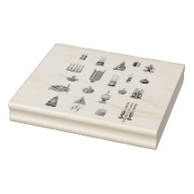 クワンザインスパイアーデザインウッドアートスタンプ