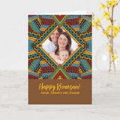 クワンザカスタムアの写真と名前Bright Colored カード (黄色い花)