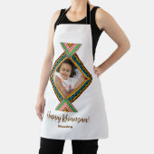 クワンザカスタムア明るい色のダイヤモンドパター エプロン (インサイチュ)