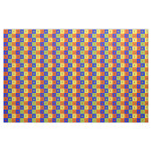 クワンザカラーブロック織物 ファブリック (ヤード)