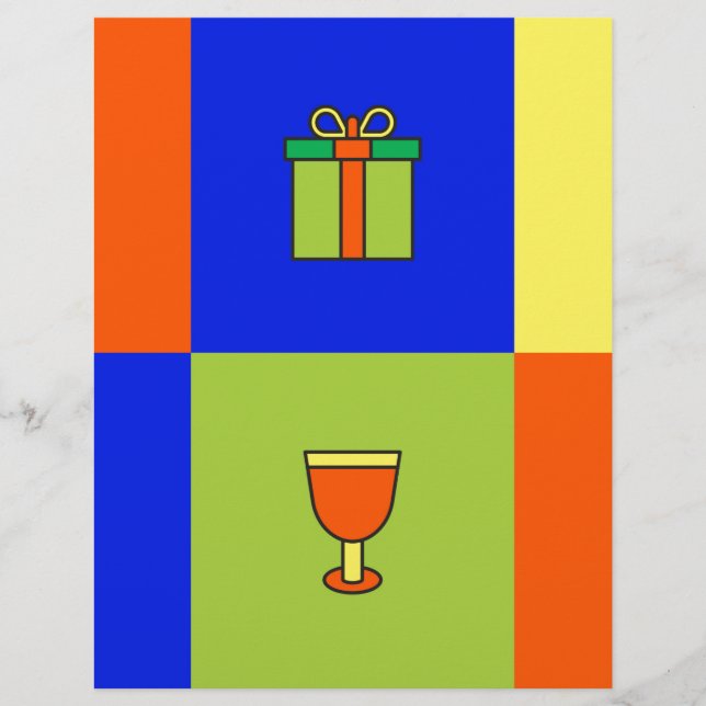 クワンザカラーブロック (正面)