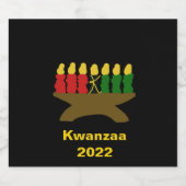 クワンザキナーラキャンドル スパークリングワインラベル (シングルラベル)