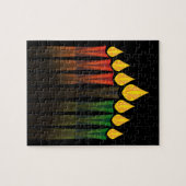 クワンザキャンドル ジグソーパズル (横)