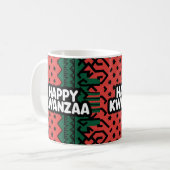クワンザギフトアイディア コーヒーマグカップ (正面左)
