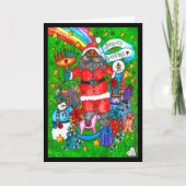 クワンザサンタカード カード (正面)