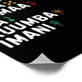 クワンザハッピークワンザの七原則8 ポスター (角)