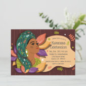 クワンザパーティーお祝い 招待状 (スタンド正面)