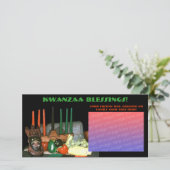 クワンザフォトカード シーズンカード (スタンド正面)