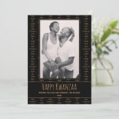 クワンザプリンシプルブラックブラウンフォト シーズンカード (スタンド正面)