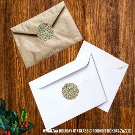 クワンザホリデイ017 ラウンドシール