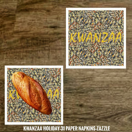 クワンザホリデイ–31 スタンダードカクテルナプキン