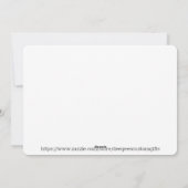 クワンザホリデーカード シーズンカード (裏面)