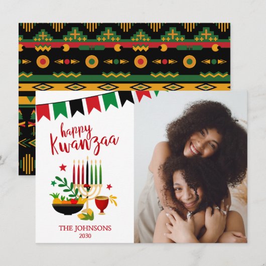 クワンザーの写真 シーズンカード (正面/裏面)