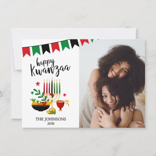 クワンザ写真 シーズンカード (正面)